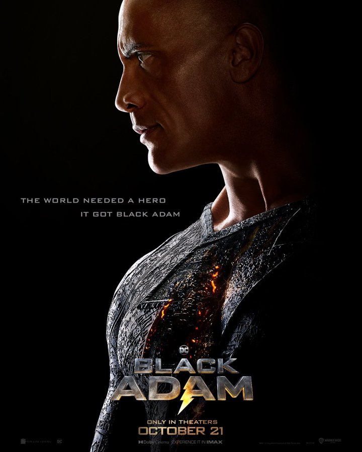Black Adam poster USA