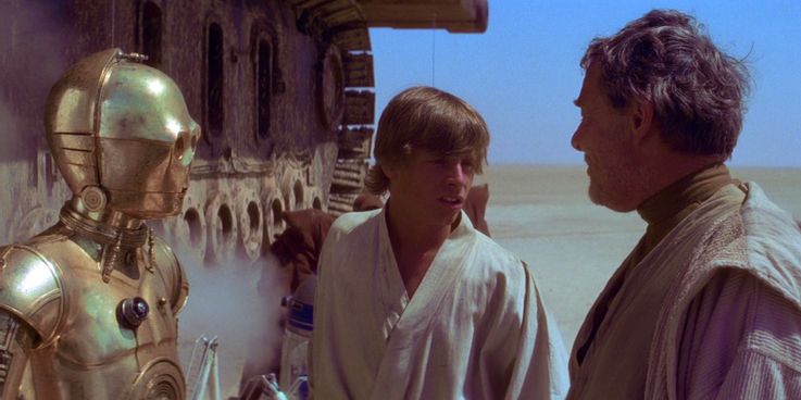 Luke e Owen Star Wars