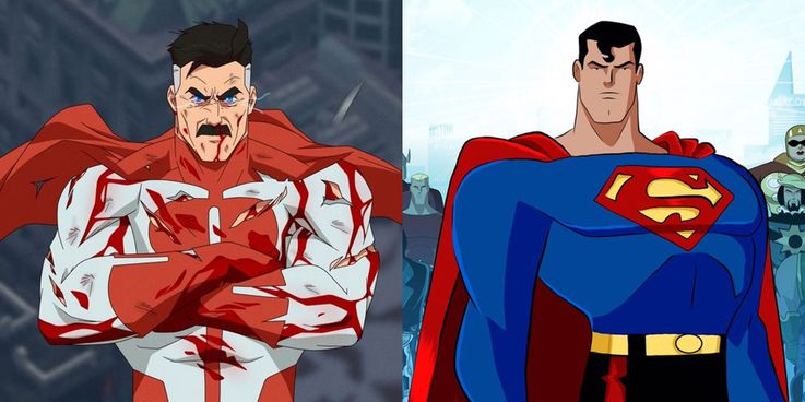 Invincible Omni Man e Superman