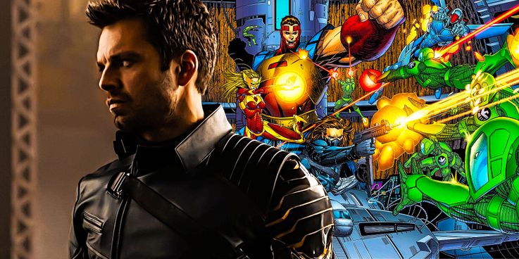 Thunderbolts Bucky Marvel