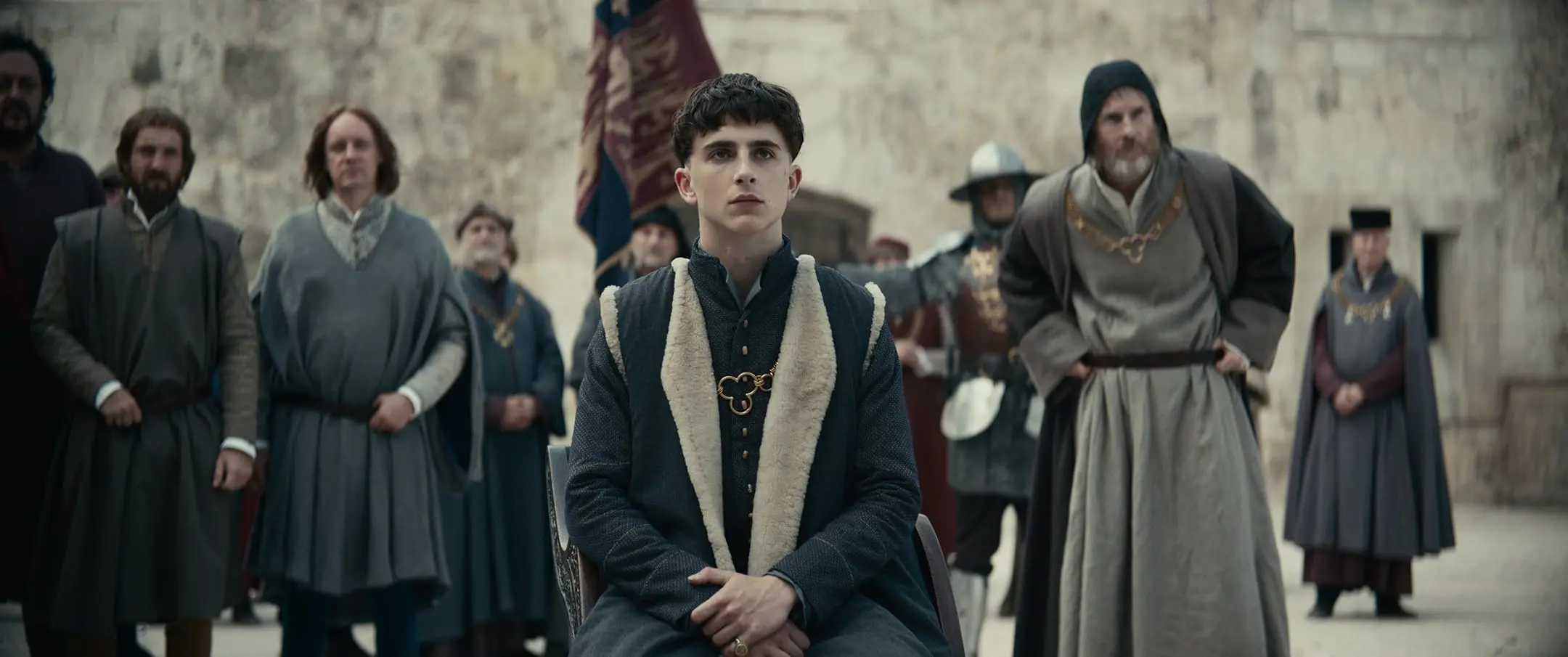 Timothée Chalamet in Il re (2019)