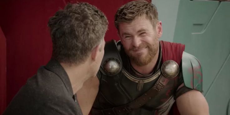 Crhis Hemsworth Mark Ruffalo Thor Ragnarok