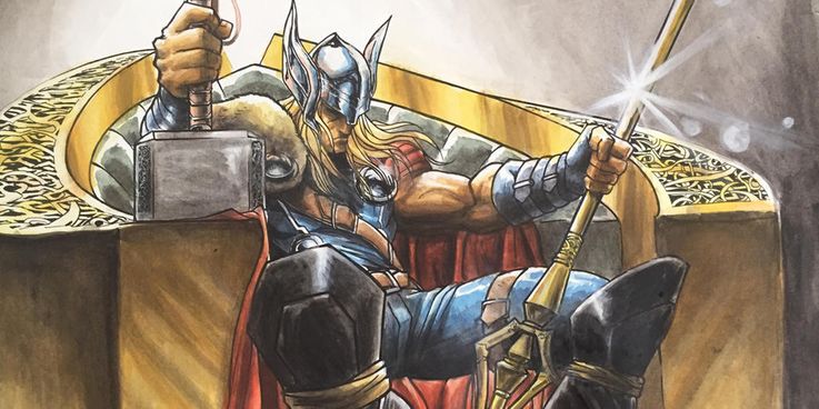 Thor Comics Asgard