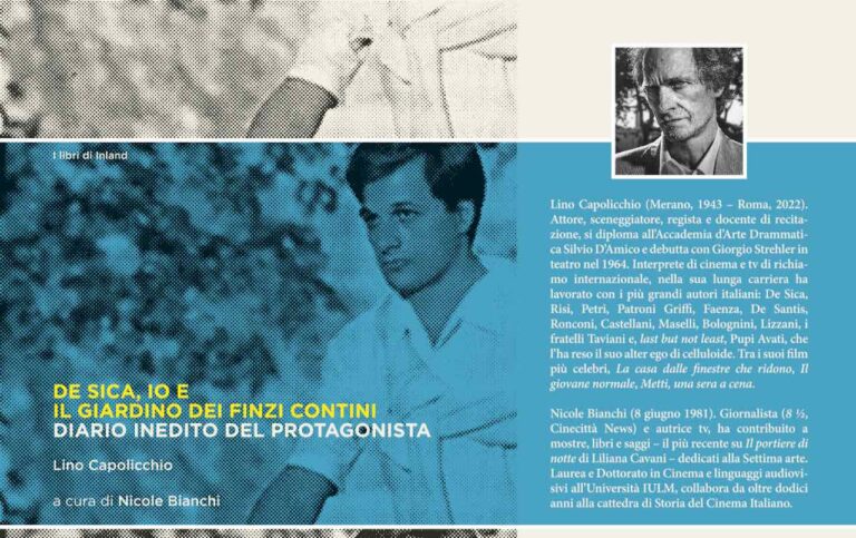 ‘De Sica, Io e Il giardino dei Finzi Contini’: il diario di Lino Capolicchio presentato a Venezia 79