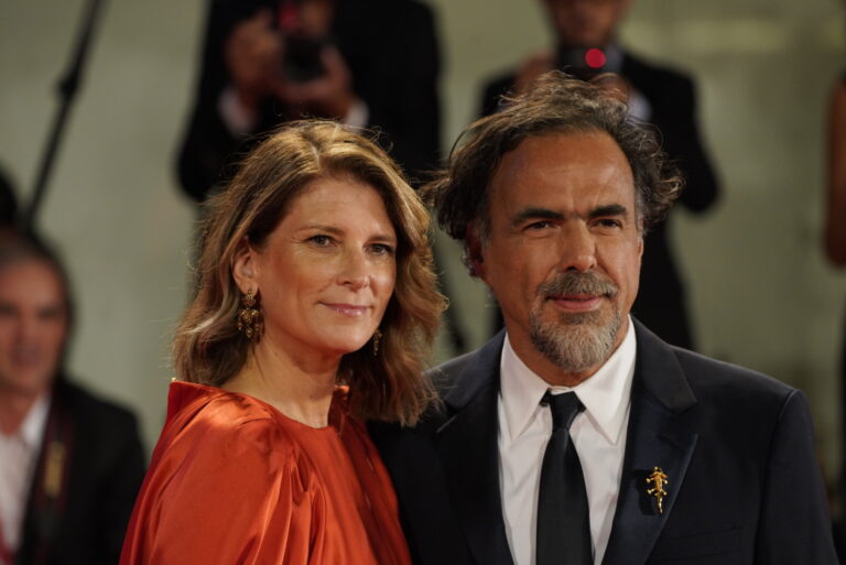 Alejandro G. Iñárritu sul red carpet di Venezia 79