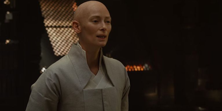 Tilda Swinton l'antico