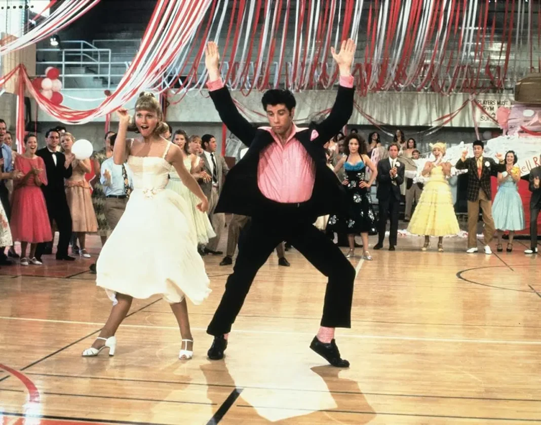 John Travolta e Olivia Newton-John in Grease