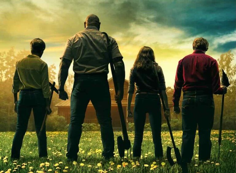 Bussano alla porta: il poster del nuovo film di M. Night Shyamalan