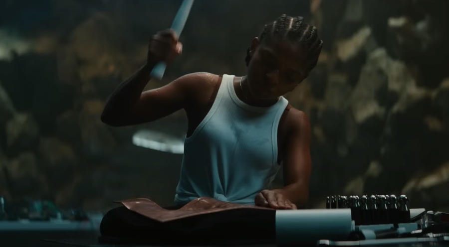 Riri Williams in Wakanda Forever