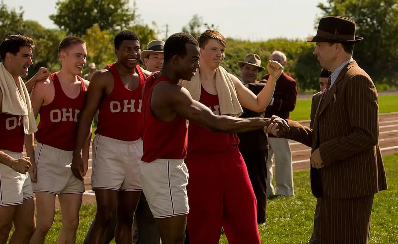 Jason Sudeikis, Eli Goree e Stephan James in Race - Il colore della vittoria