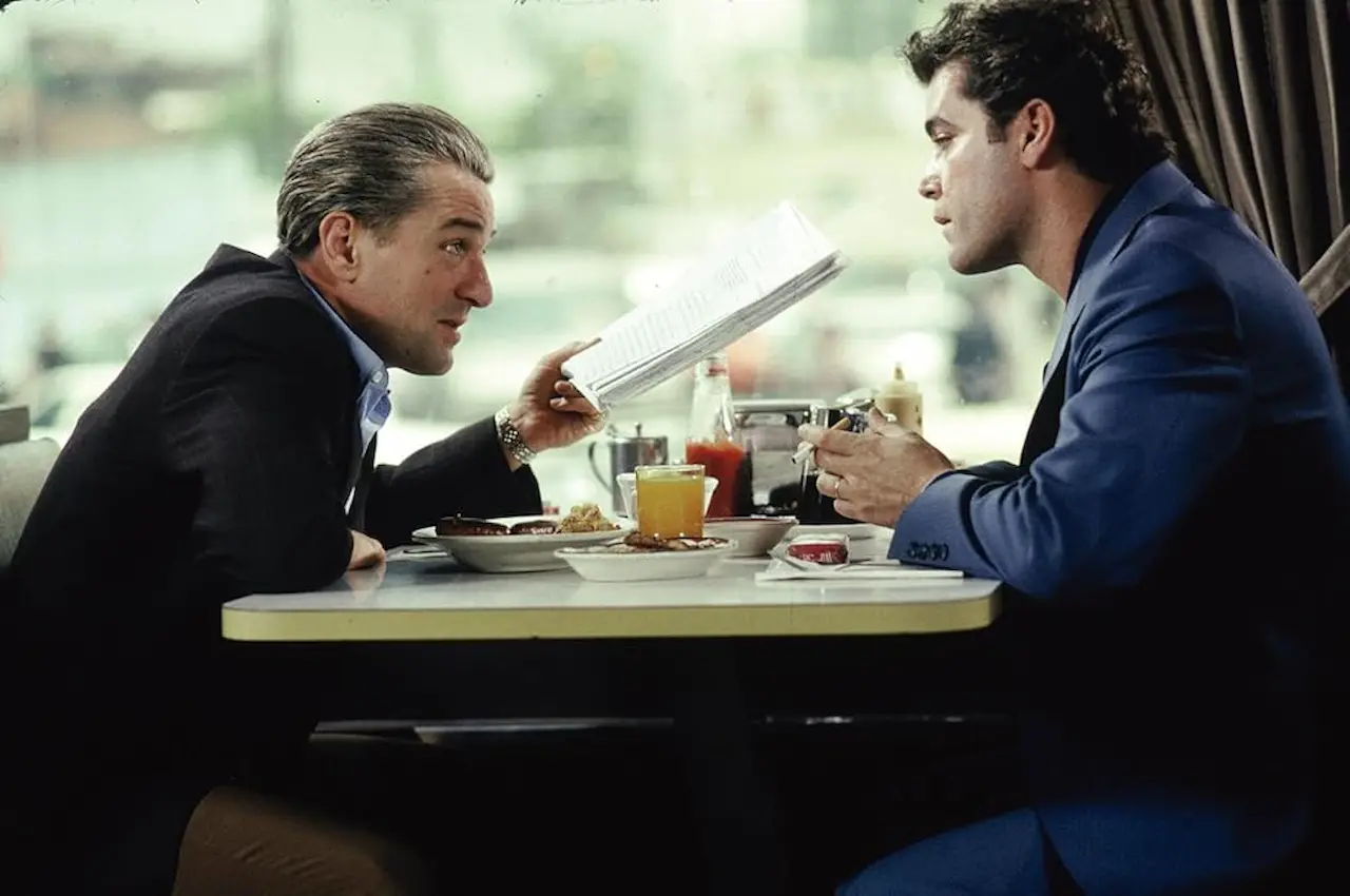 Robert De Niro e Ray Liotta in Quei bravi ragazzi