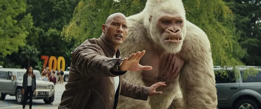 Rampage - Furia animale differenze film videogioco