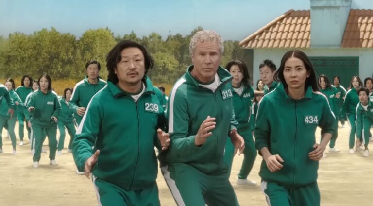 Will Ferrell invade Stranger Things, Bridgerton e Squid Game con lo spot General Motors per il Super Bowl LVII