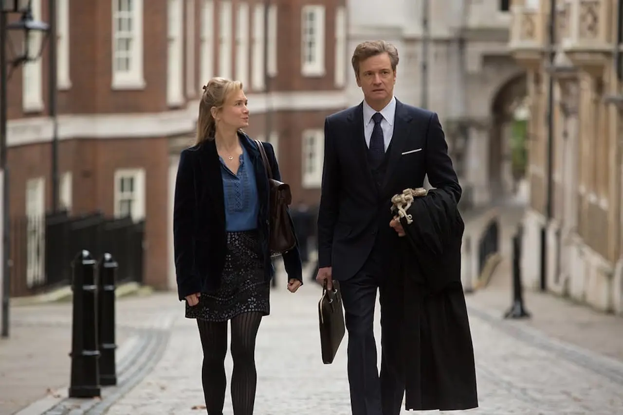 Colin Firth e Renée Zellweger in Bridget Jones's Baby