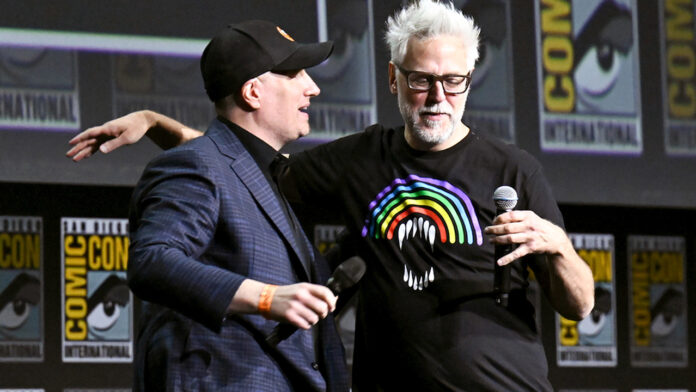 Kevin Feige e James Gunn