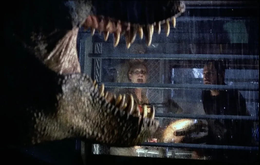 Jeff Goldblum e Julianne Moore in Il mondo perduto - Jurassic Park