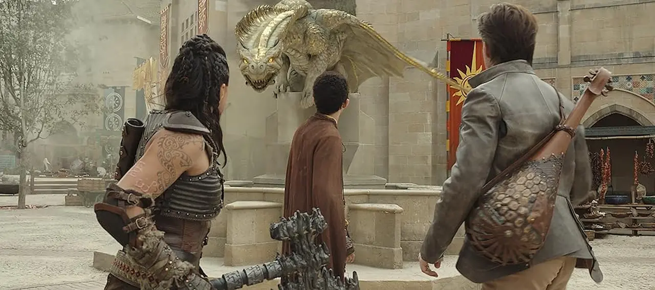Michelle Rodriguez, Chris Pine e Justice Smith in Dungeons & Dragons - L'onore dei ladri