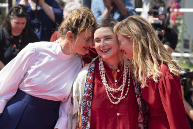 Isabella Rossellini, Alice Rohrwacher e Alba Rohrwacher