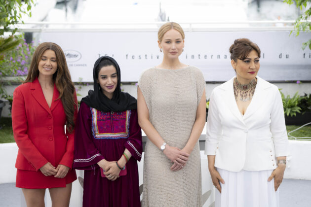 Justine Ciarrocchi, Jennifer Lawrence e Sahra Mani 1 2