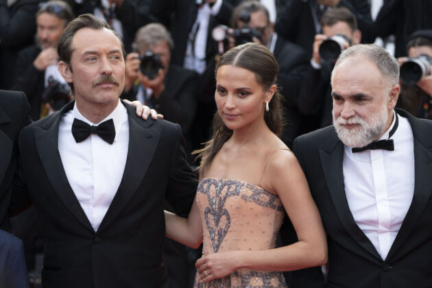 Karim Aïnouz, Alicia Vikander e Jude Law