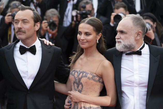 Karim Aïnouz, Alicia Vikander e Jude Law