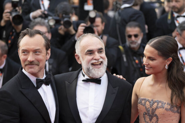 Karim Aïnouz, Alicia Vikander e Jude Law