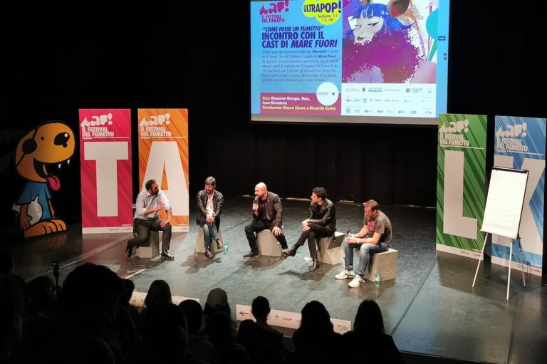 Mare Fuori: Giacomo Giorgio, Raiz e Ivan Silvestrini. Incontro con la famiglia Ricci all’Arf! Festival