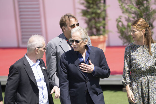 Michael Douglas e Thierry Fremaux