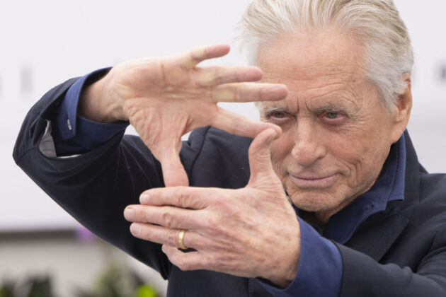 Michael Douglas inquadratura