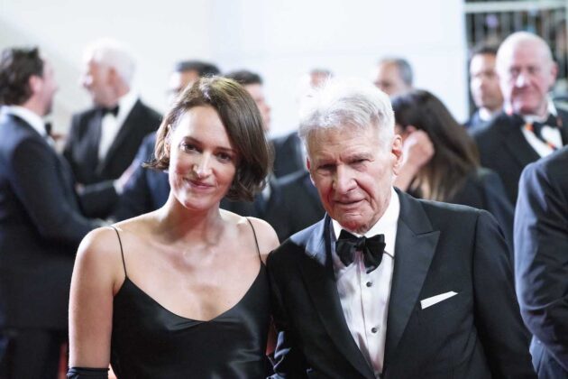 Phoebe Waller-Bridge e Harrison Ford