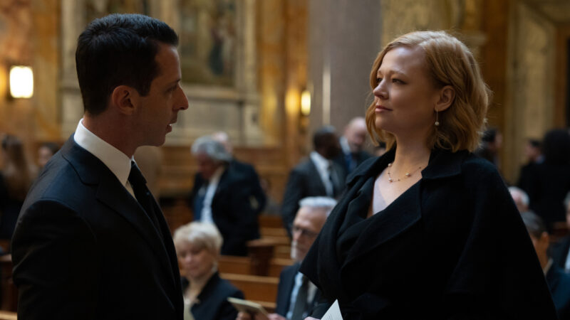 Succession 4x09 Jeremy Strong, Sarah Snook