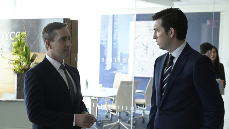 Succession 4x10 Matthew Macfadyen, Nicholas Braun