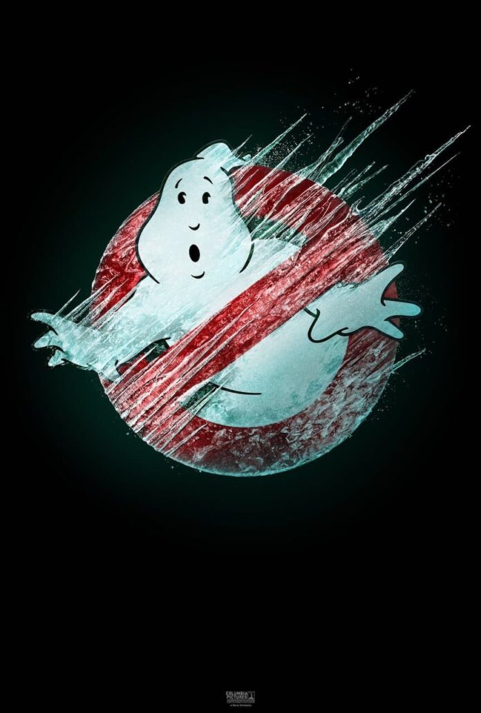 Ghostbusters Firehouse, the first poster to "freeze" the iconic logo!