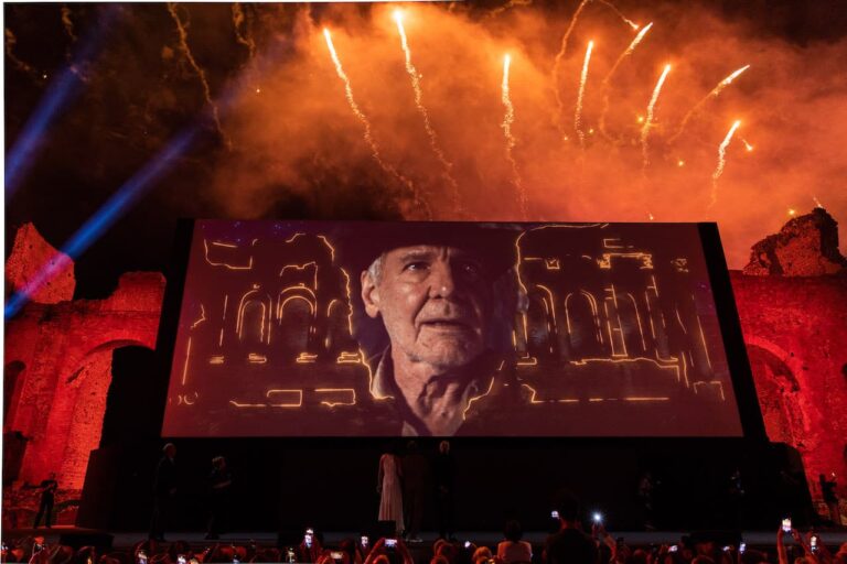 Indiana Jones e il Quadrante del Destino: le foto dei protagonisti al Taormina Film Fest