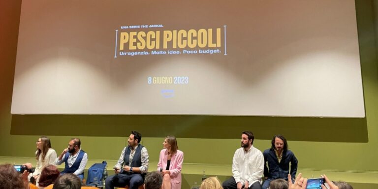 Pesci piccoli – Un’agenzia. Molte idee. Poco budget, la conferenza stampa con The Jackal