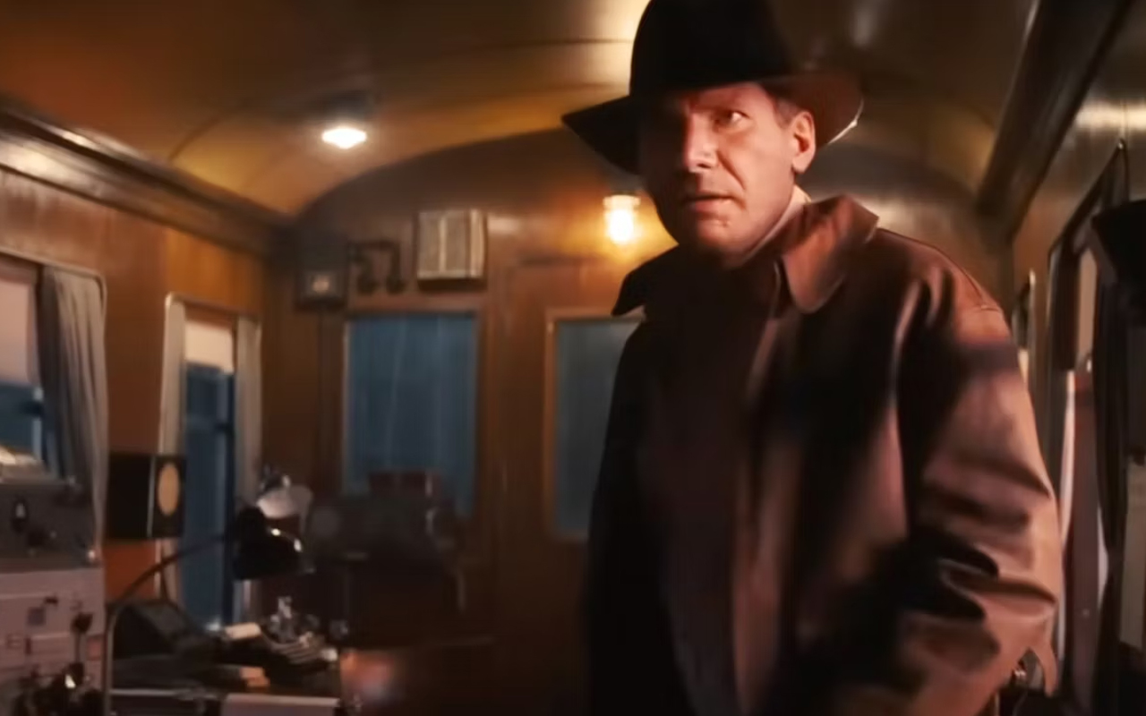 Indiana Jones e il Quadrante del Destino scena treno