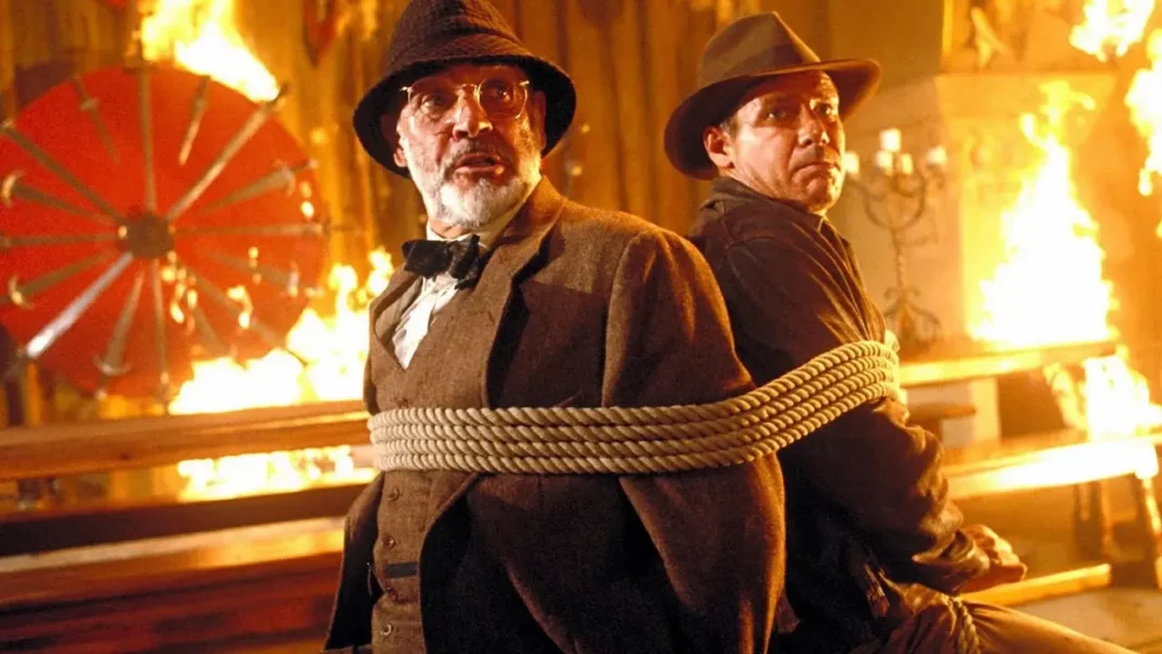 Indiana Jones e l'ultima crociata Sean Connery Harrison Ford