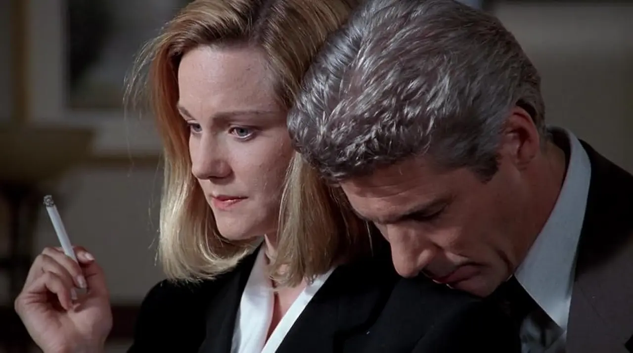 Richard Gere e Laura Linney in Schegge di paura