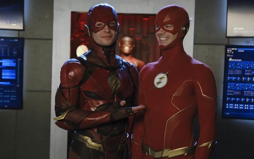 The Flash Ezra Miller Grant Gustin