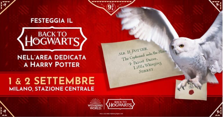 Harry Potter, al via le celebrazioni del Back To Hogwarts
