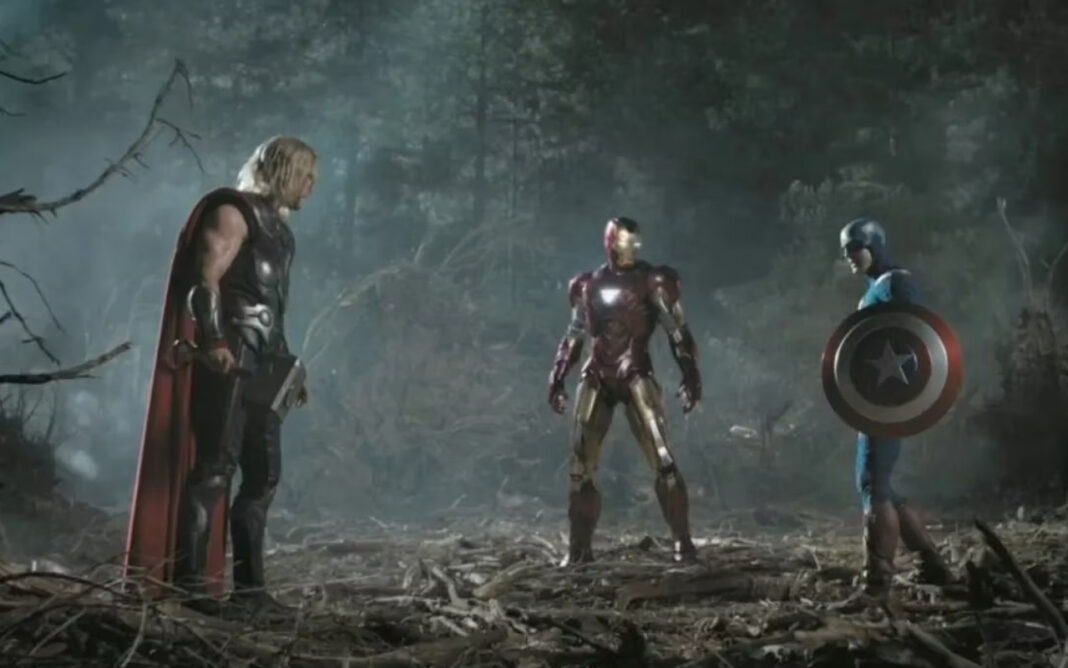 MCU Avengers Thor Captain America Iron Man