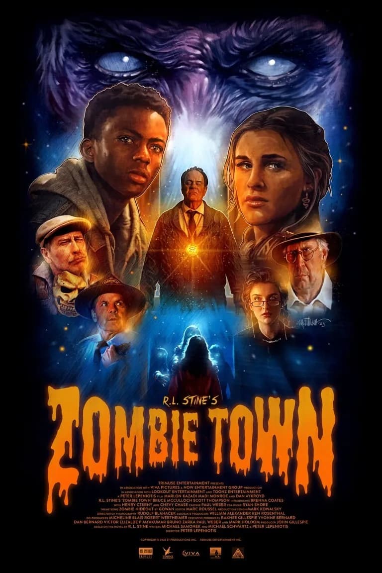 zombie town poster
