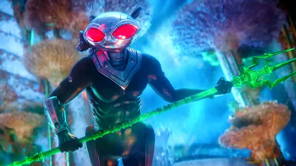 Aquaman e il Regno Perduto Black Manta scena