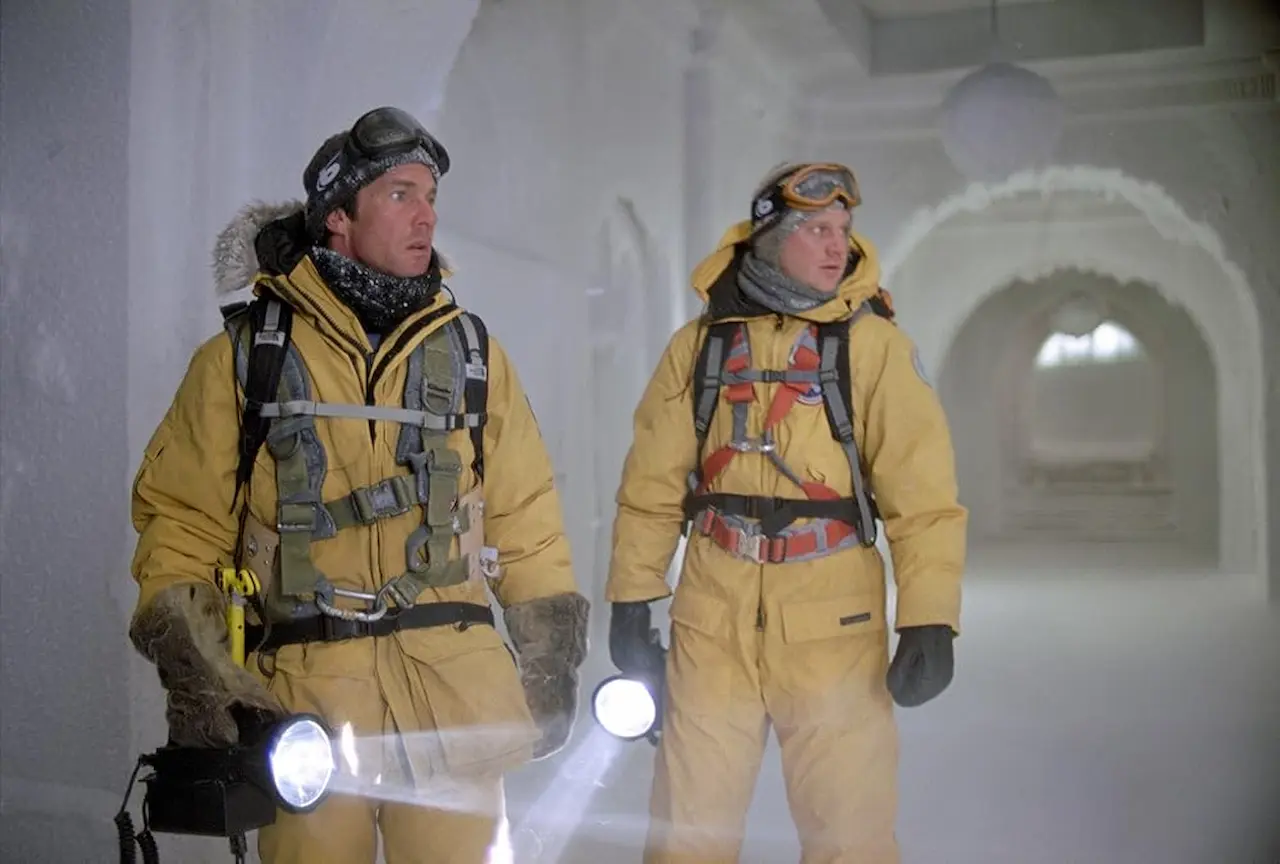 Dennis Quaid e Dash Mihok in The Day After Tomorrow