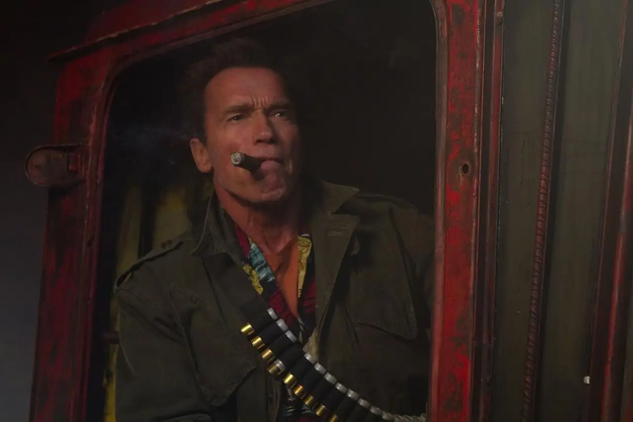 I mercenari 2 Arnold Schwarzenegger