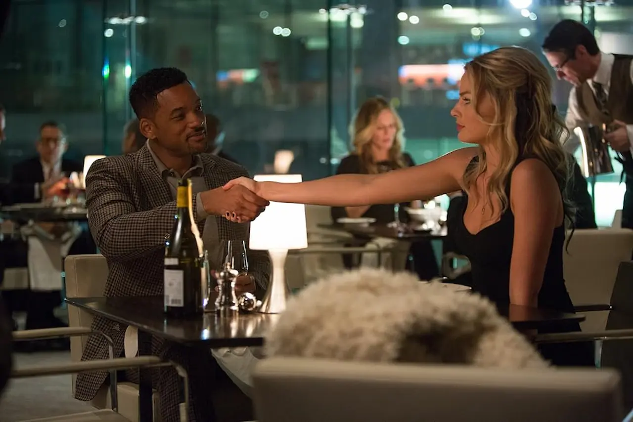 Margot Robbie e Will Smith in Focus - Niente è come sembra