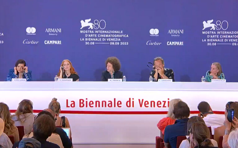 Jessica Chastain presenta Memory a Venezia: “Il film va oltre i cliché”