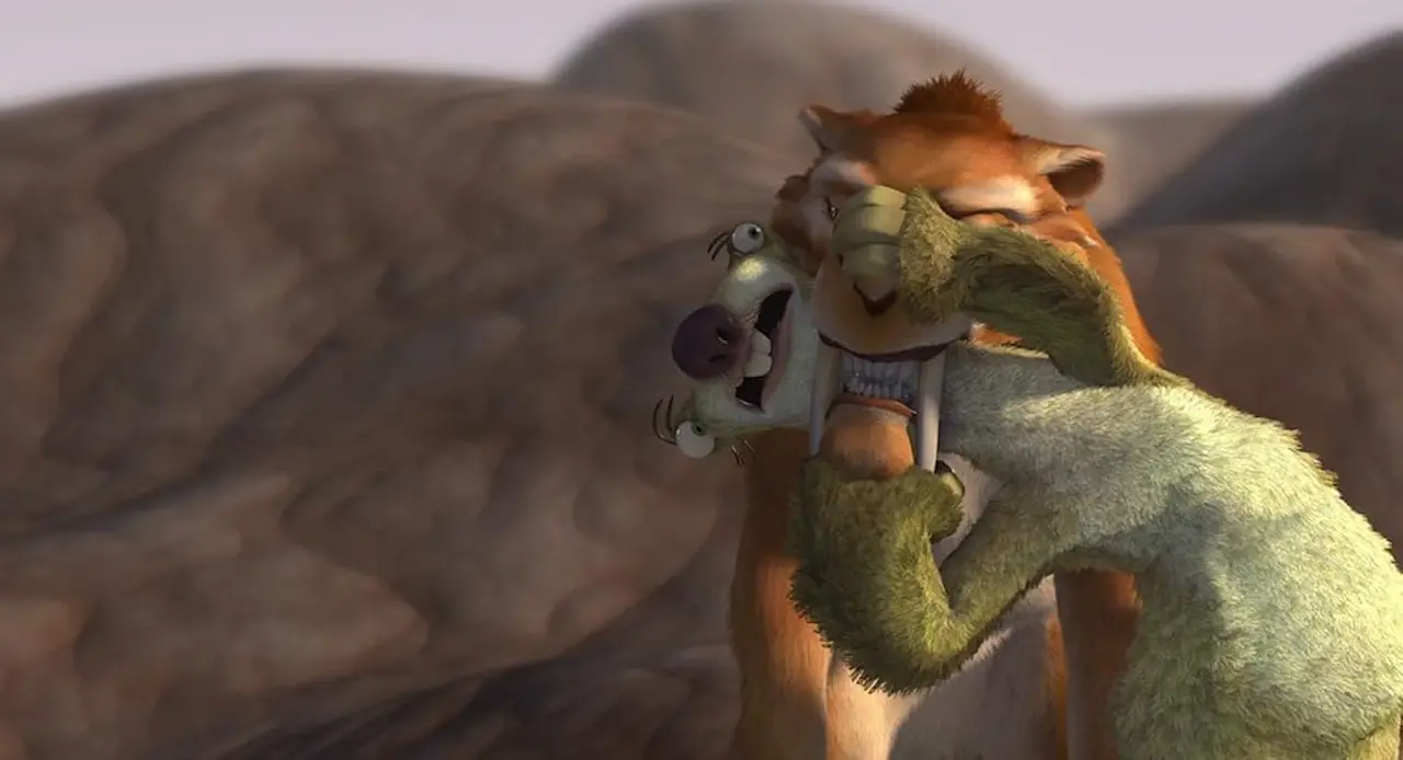 Sid e Diego in L'era glaciale
