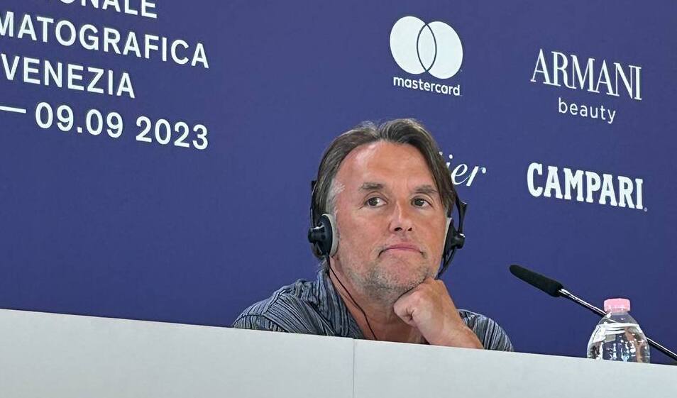 Richard Linklater alla conferenza stampa di Hitman