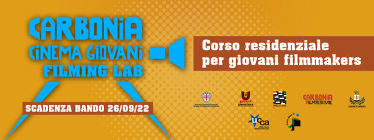 Carbonia Cinema Giovani Filming Lab: al via il bando